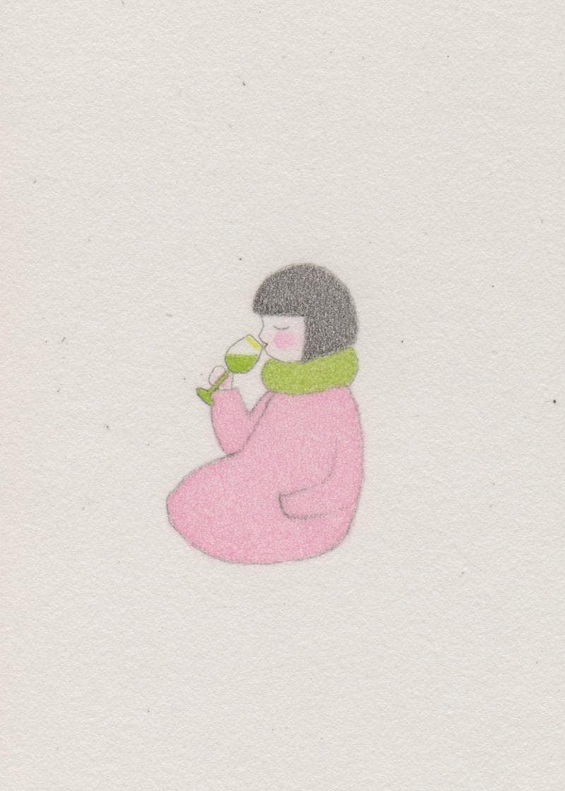 Cozy Moments and Green Tea Serenity card