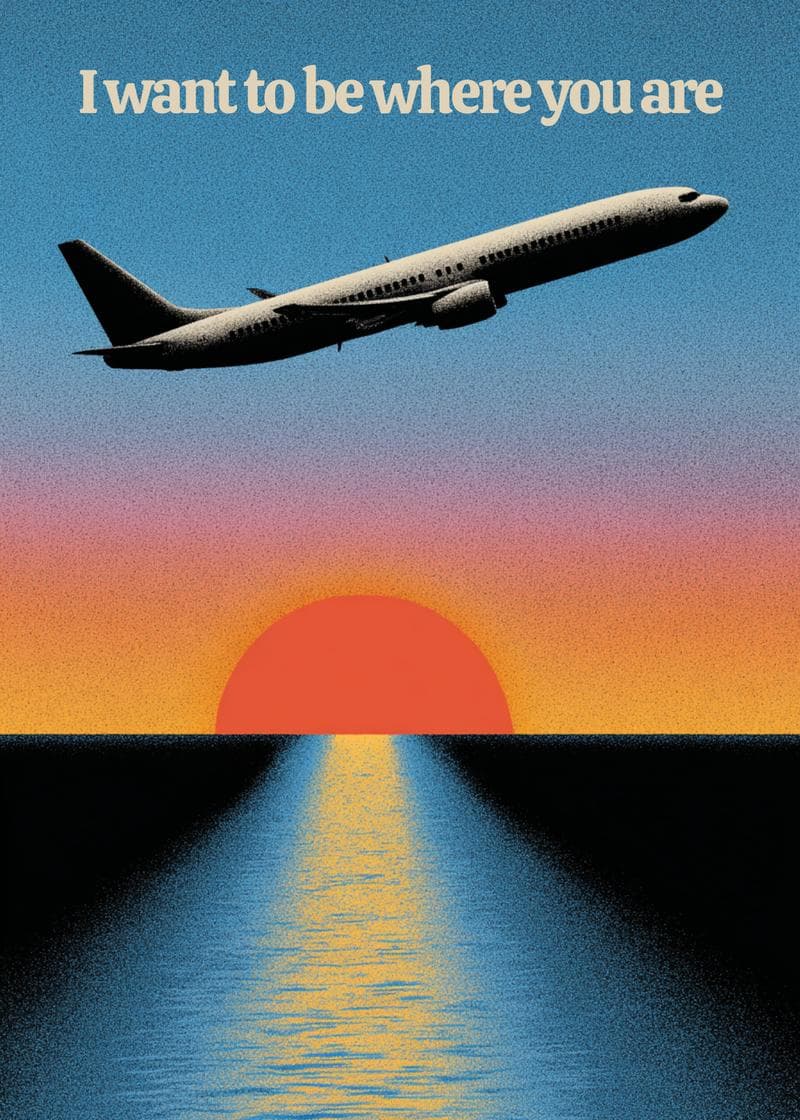 Where You Are - Wanderlust Card card