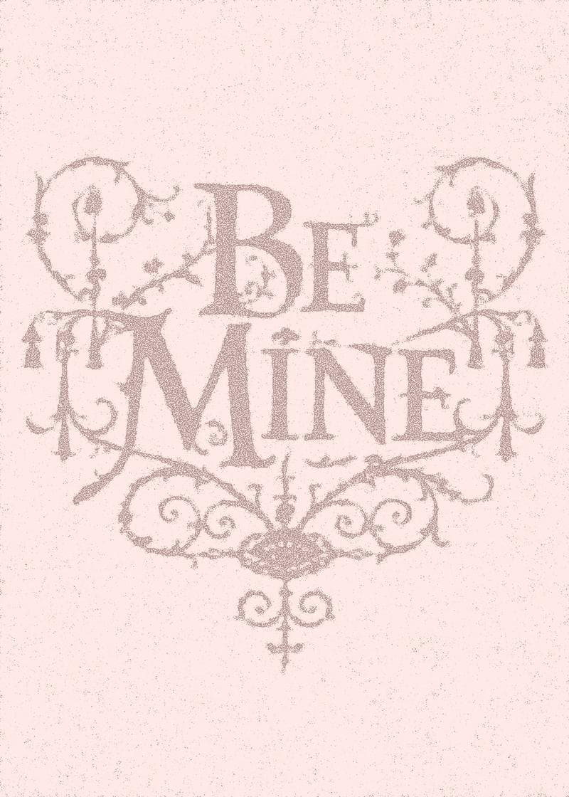 Be Mine Romantic Card card