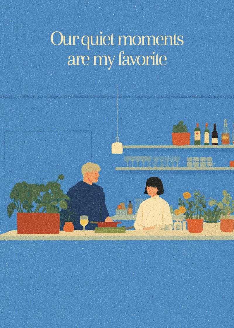 Favorite Quiet Moments Card card
