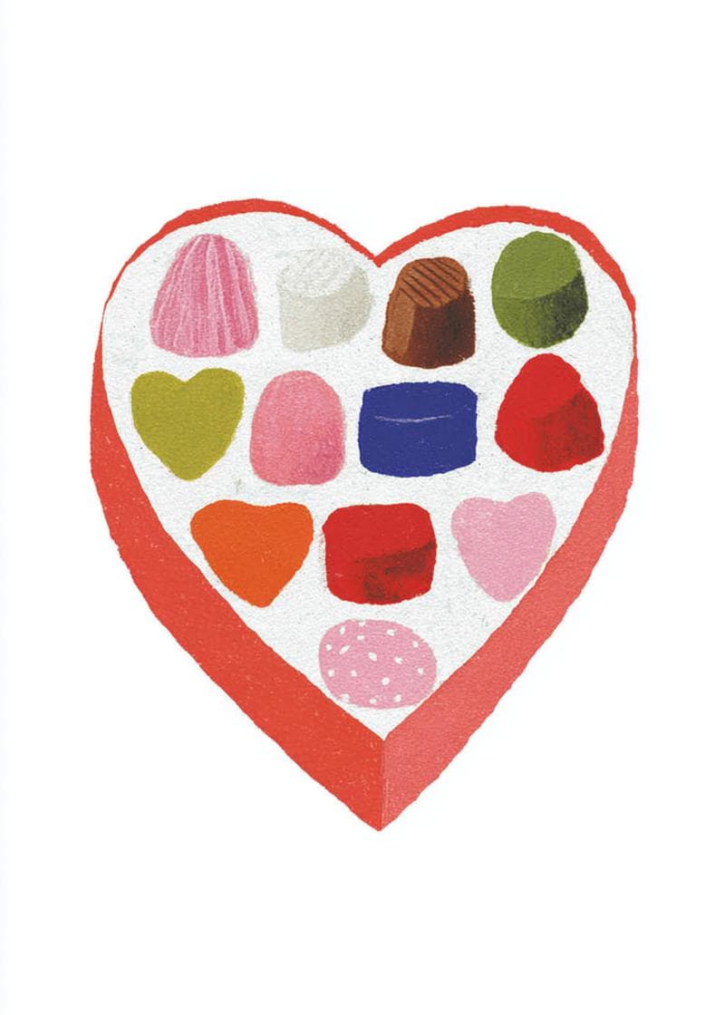 Heartfelt Candy Surprise Card card
