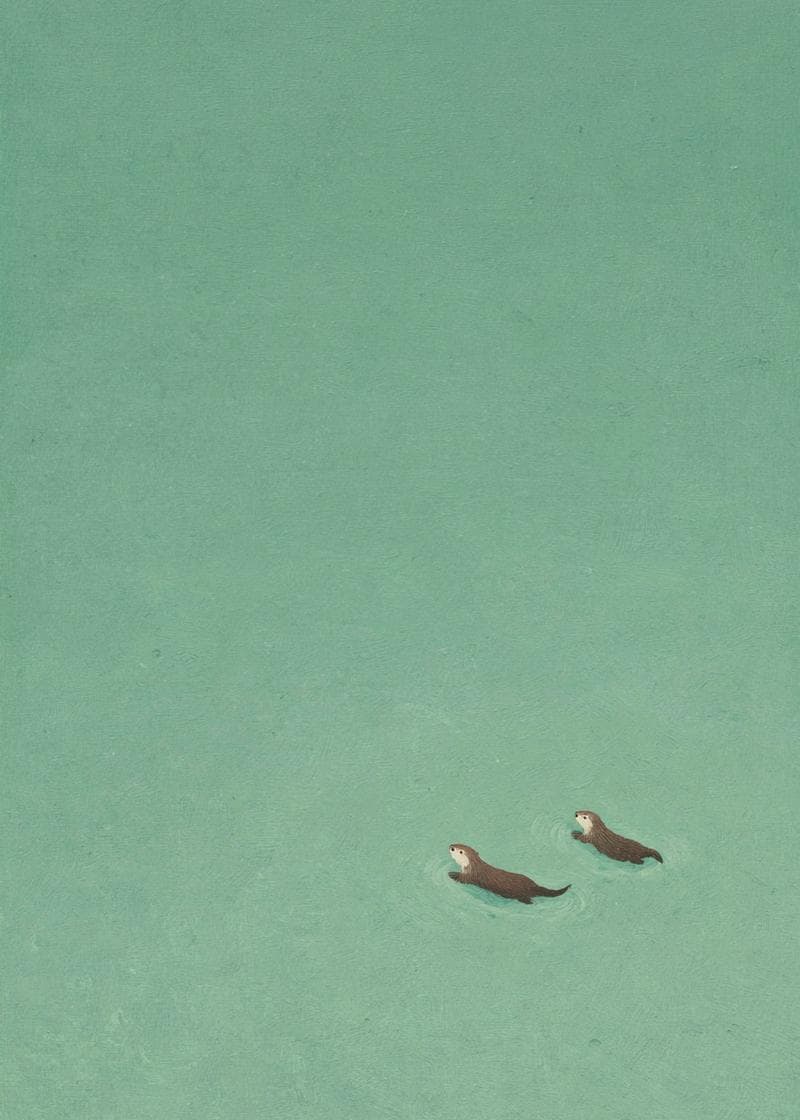 Otterly Adorable Friendship Card card