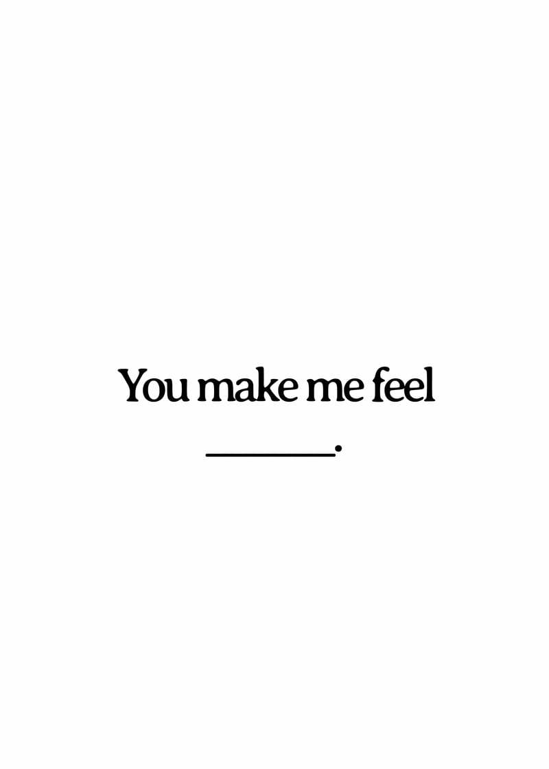 Fill in the Feelings Card card