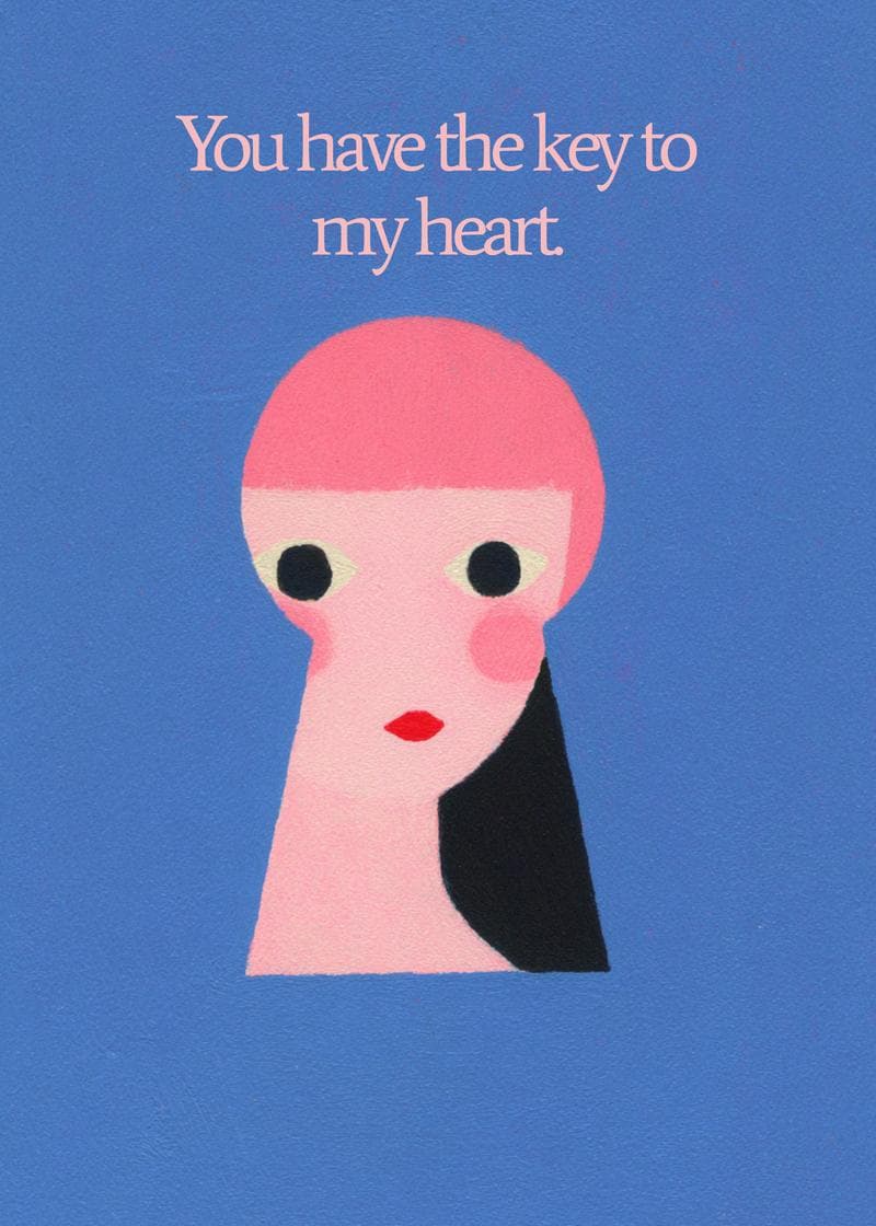 Key to My Heart Card card