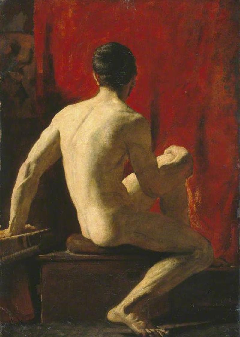 artful pose painting card