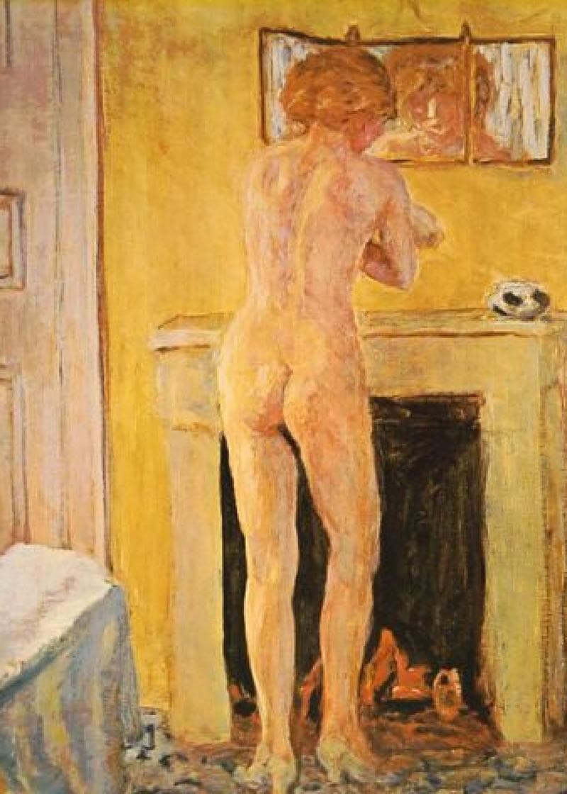 Artful pose room painting card