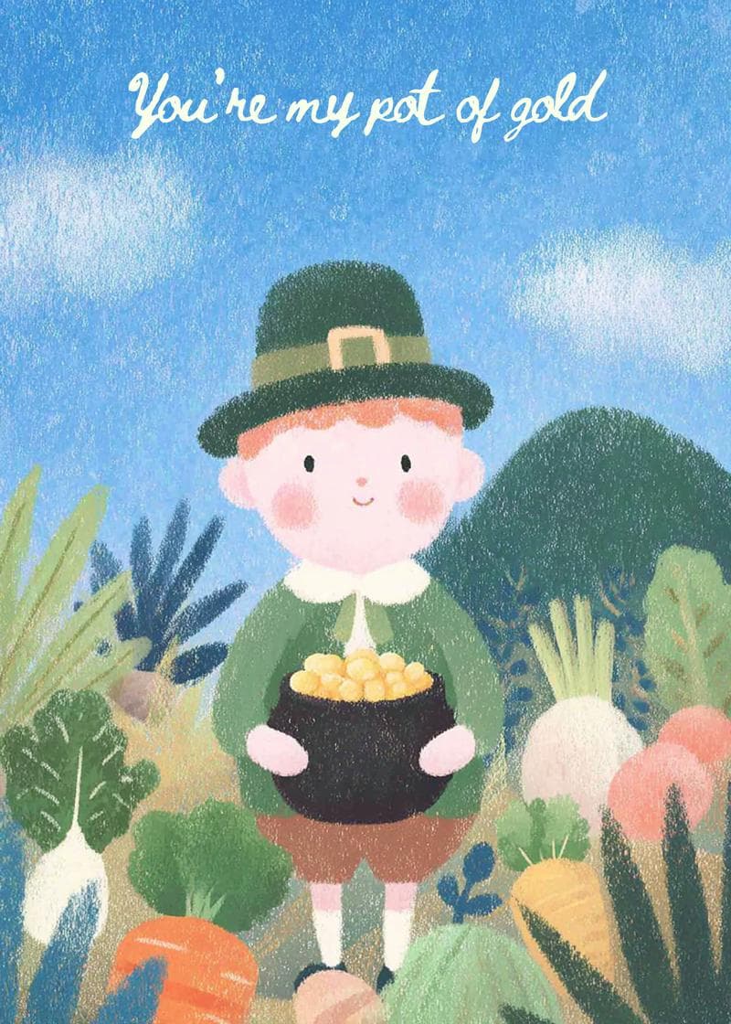 You're My Pot of Gold Card card