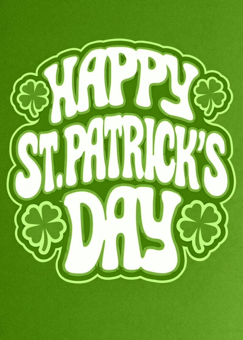 Lucky Charm St. Patrick's Card card
