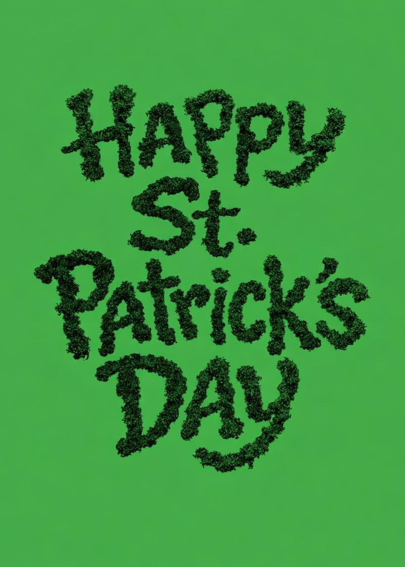 Festive St. Patrick's Day Cheers card