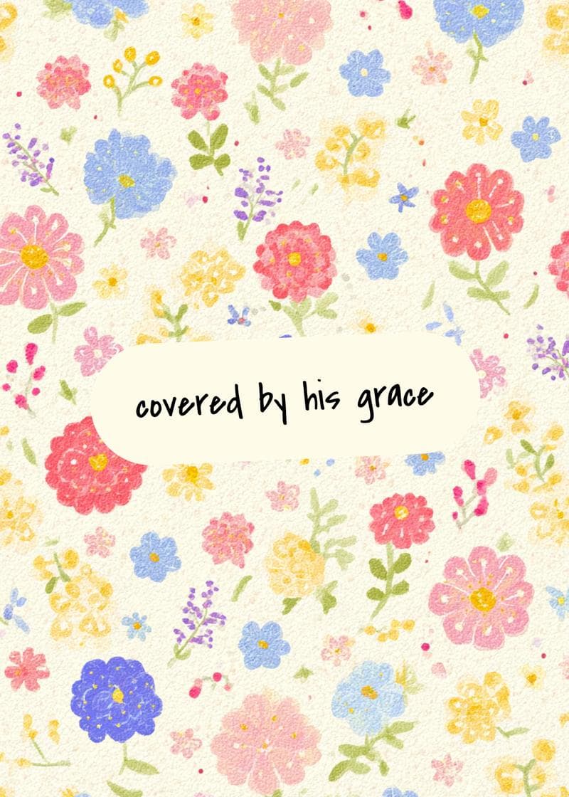 Graceful Blooms Greeting Card card