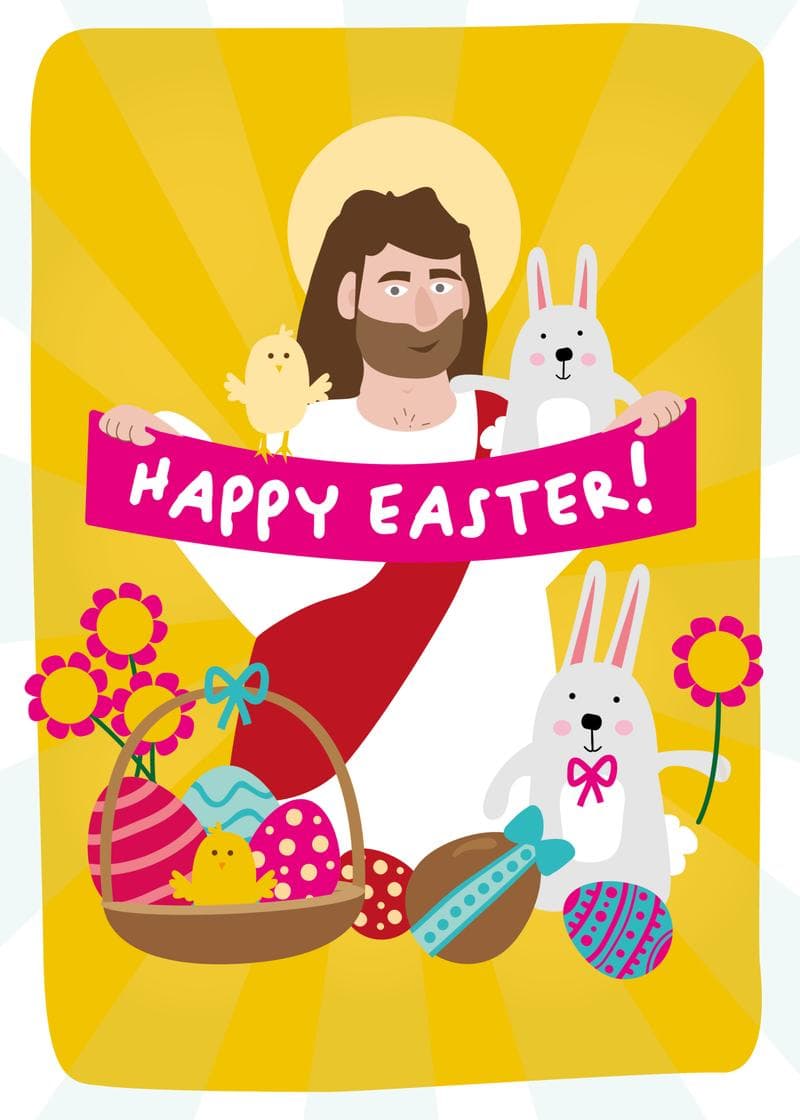 Joyful Easter Greetings Card