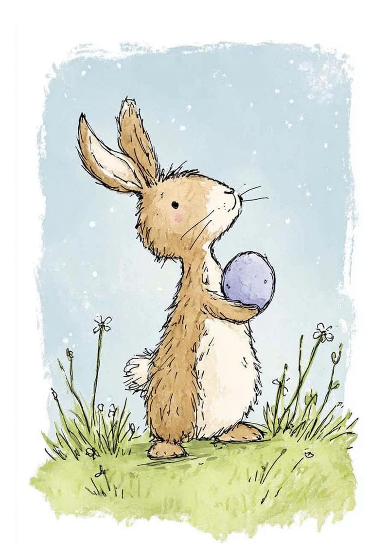 Sweet Bunny Easter Wishes card