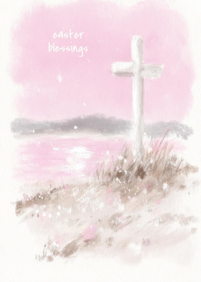 Easter Blessings Pastel Card card