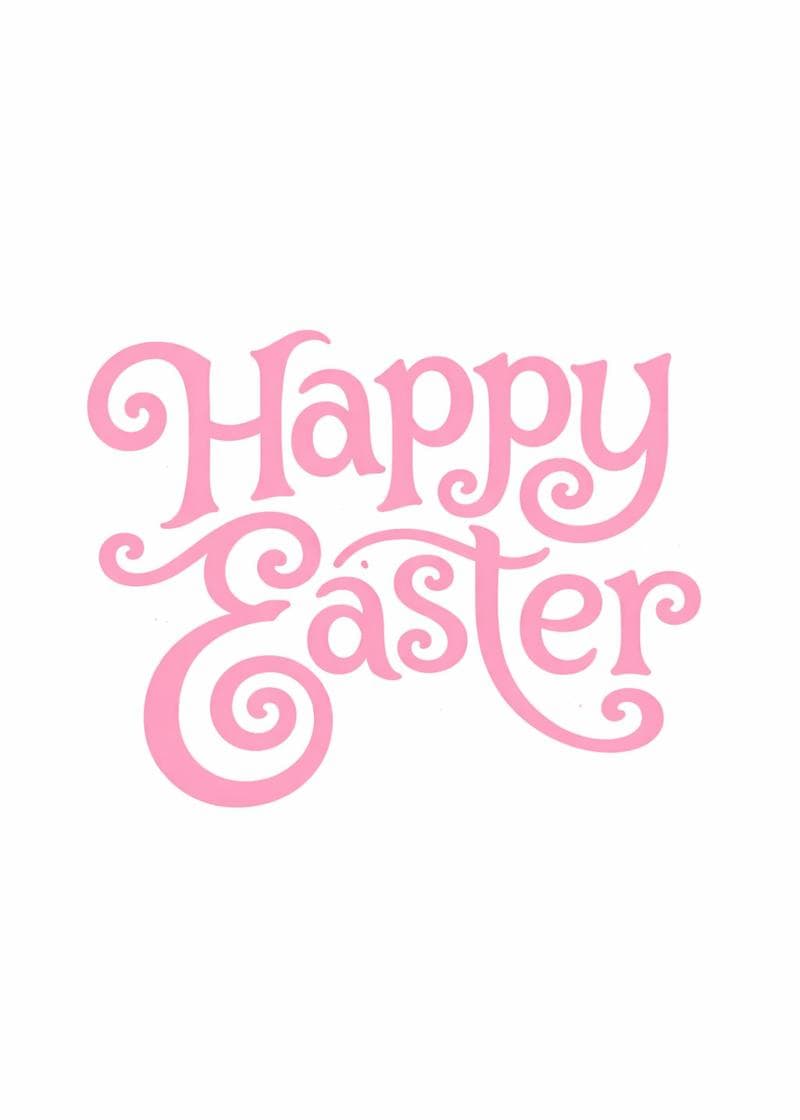 Elegant Easter Greetings Card card