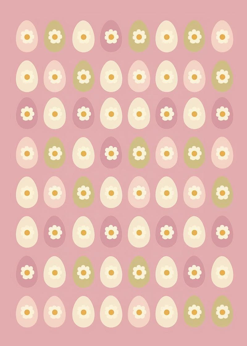 Charming Daisies Easter Card card