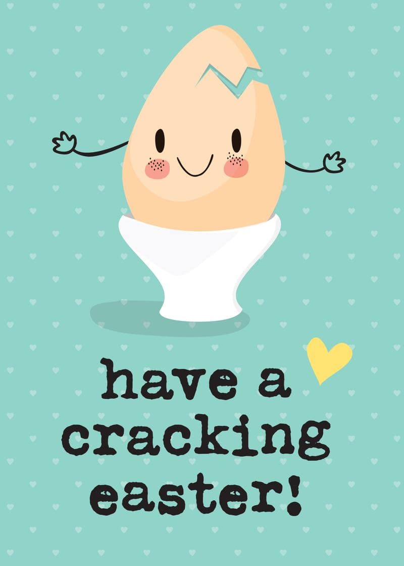 Easter Chic Chick Card card