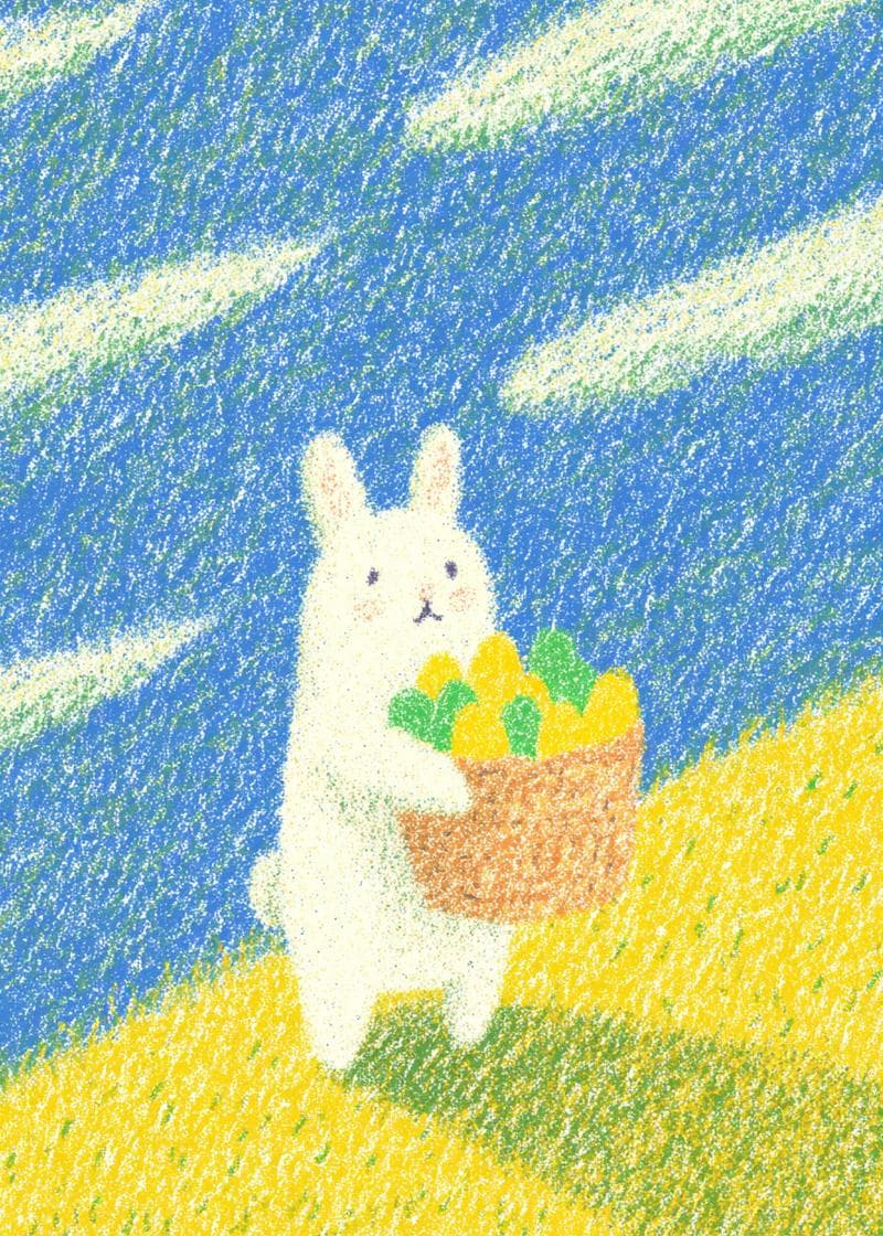 Bunny's Sunny Stroll card