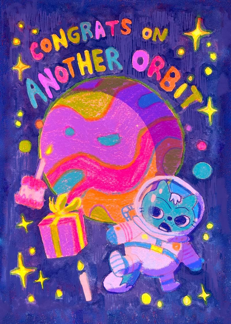 Congrats on another orbit