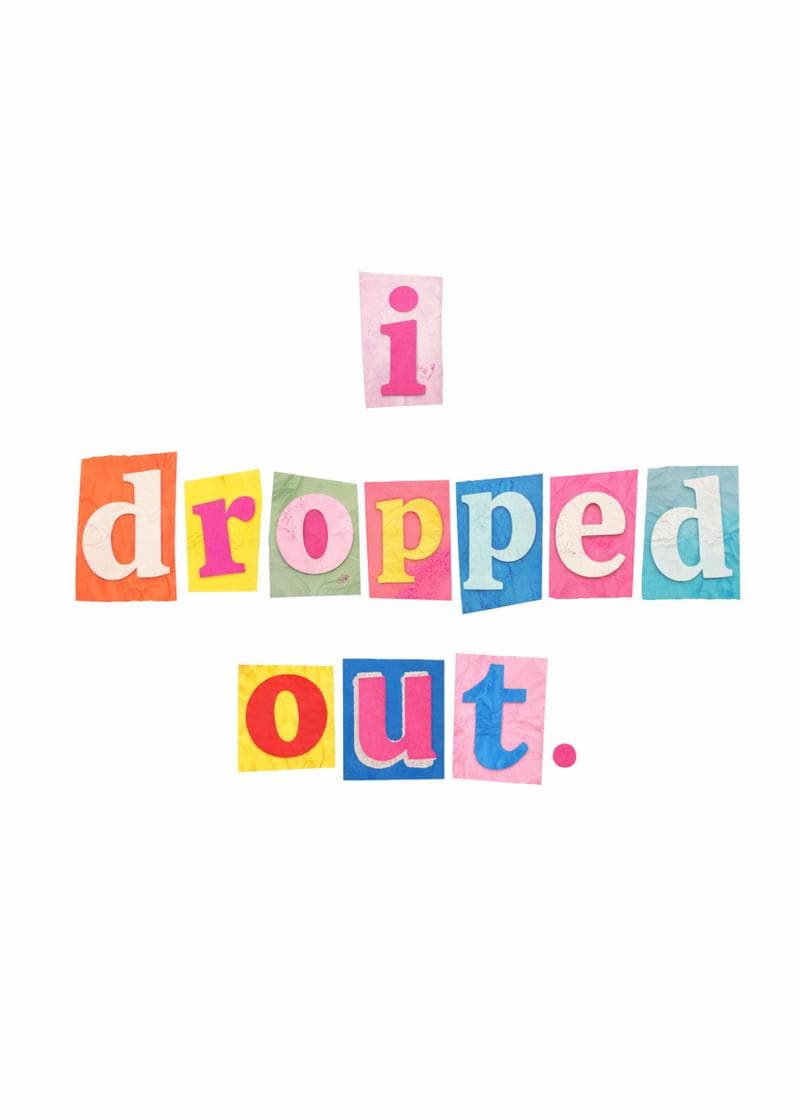 i dropped out card