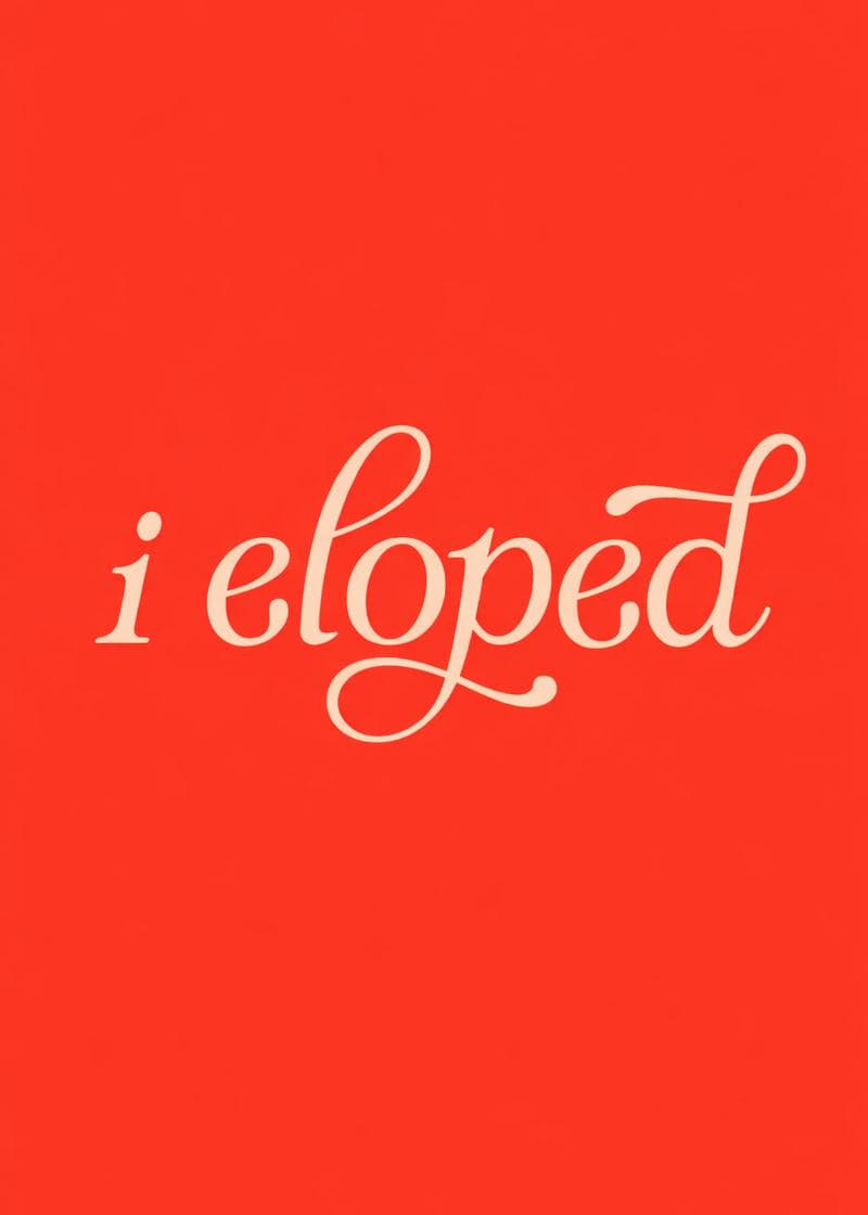 i eloped card