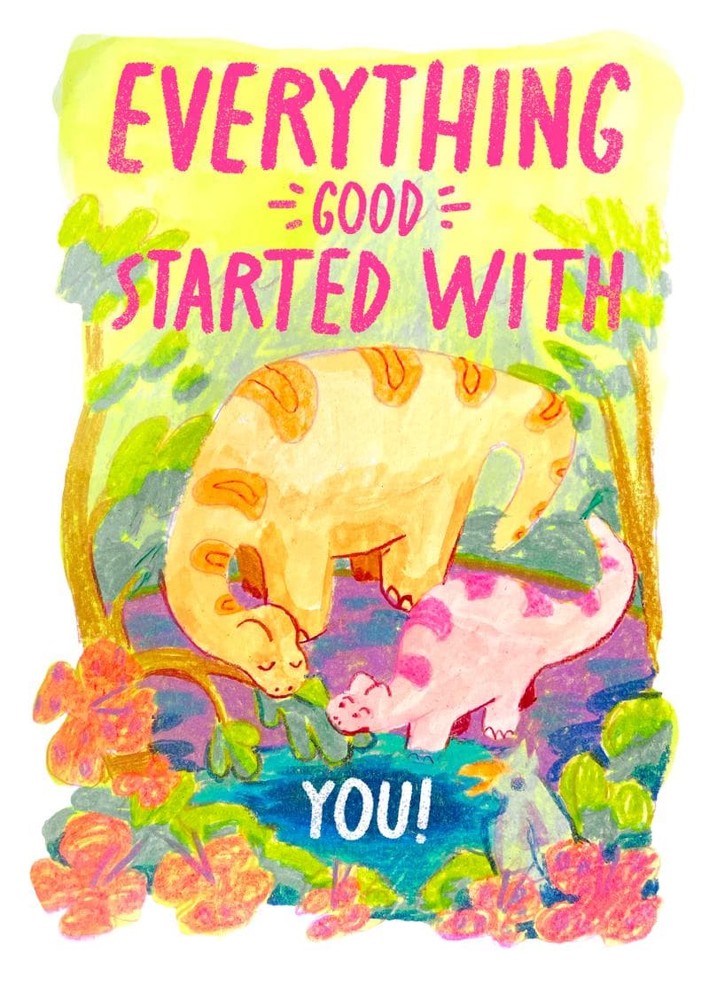 everything good started with oyu