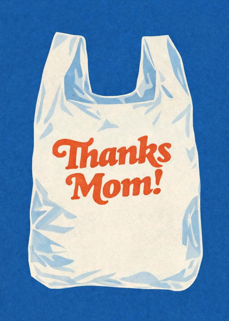 thanks mom card