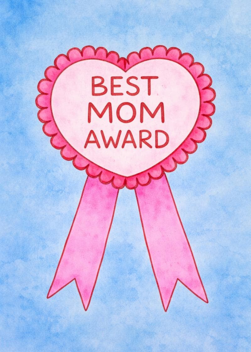 best mom award card