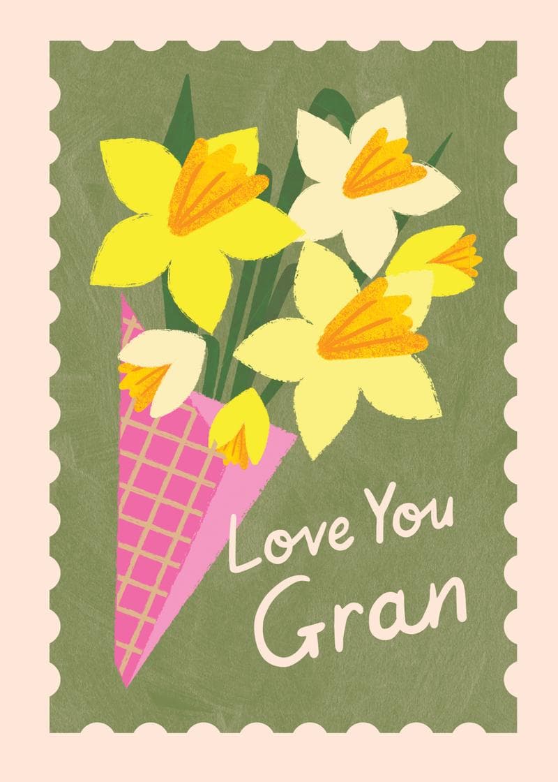love you gran card