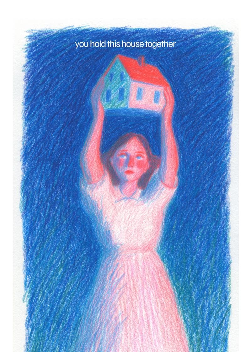 you hold this house together card