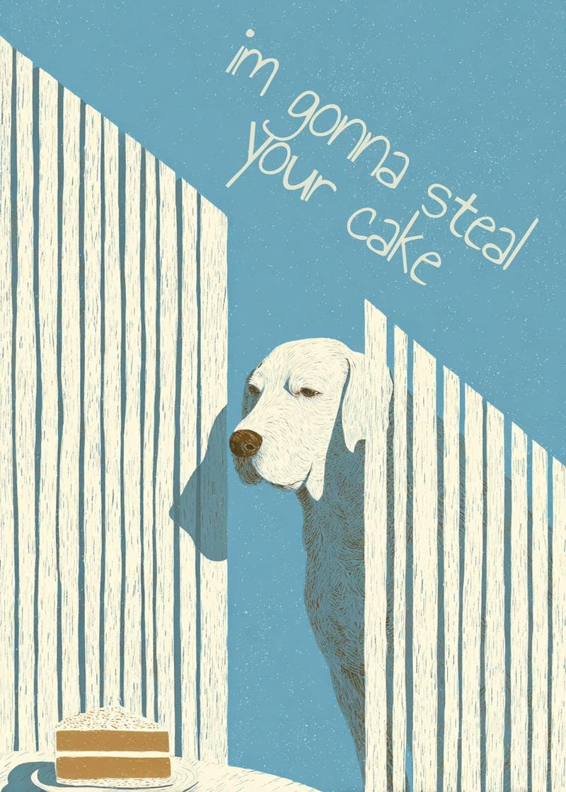 I'm Gonna Steal Your Cake card