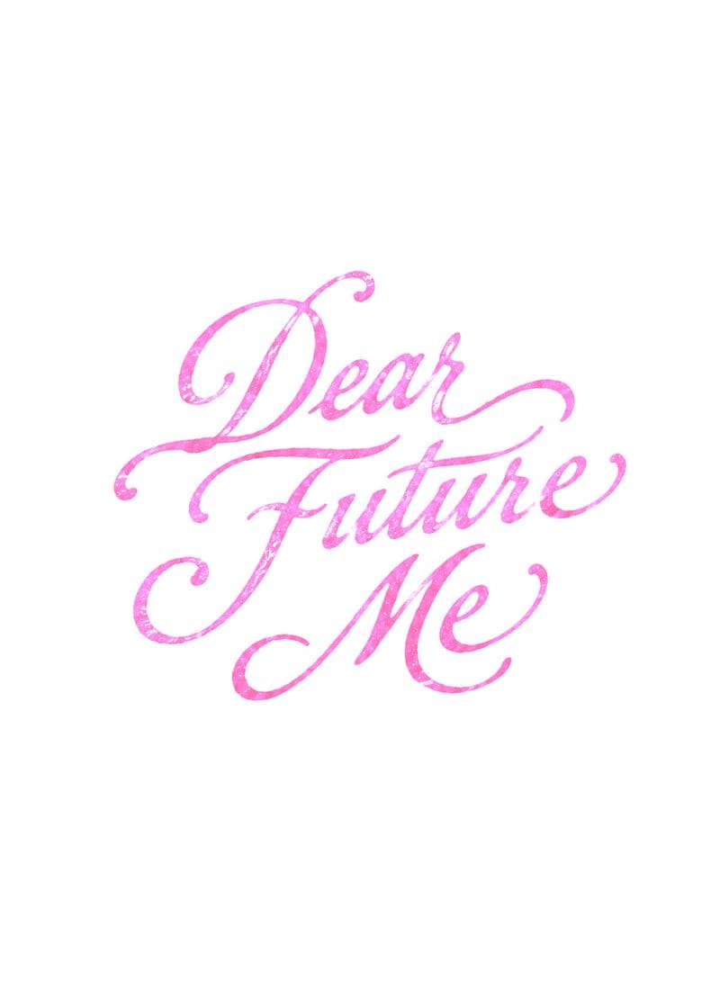A card for Dear future me