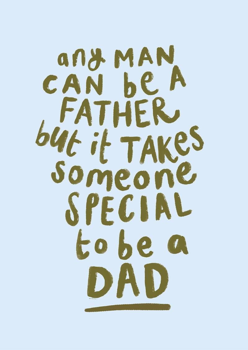 It Takes Someone Special card