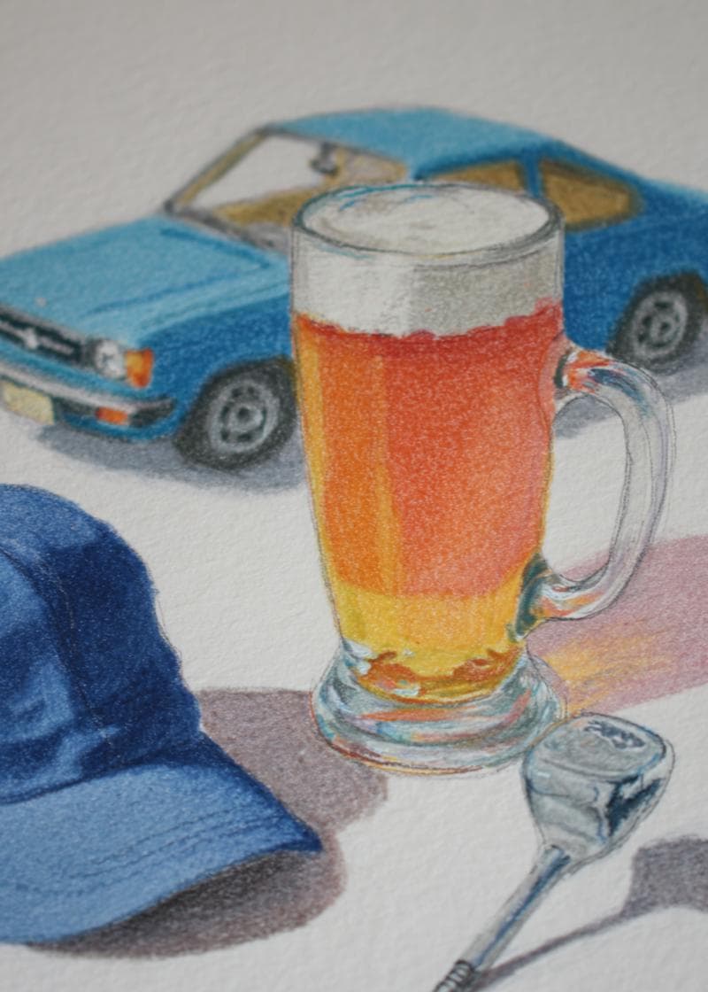 Classic Car and Cold Beer