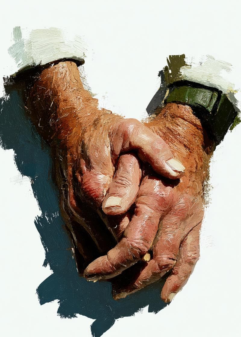 Weathered Hands